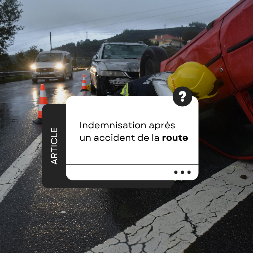 Indemnisation accident de la route : guide complet